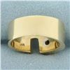 Image 4 : Unique Abstract Design Diamond Ring in 14k Yellow Gold