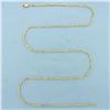 Image 1 : 25 Inch Rope Link Chain Necklace in 14k Yellow Gold