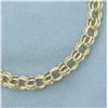 Image 2 : Double Loop Charm Bracelet in 14k Yellow Gold
