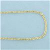 Image 2 : 24 Inch Cable Link Chain Necklace in 18k Yellow Gold