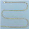 Image 1 : 20 Inch Rope Link Chain Necklace in 14k Yellow Gold