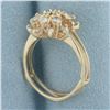 Image 3 : Diamond Enhancer Jacket Ring in 14k Yellow Gold