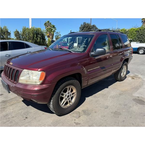 JEEP  GD CHEROKEE 1999 APP/DUP-T/EXP-ONLY DON