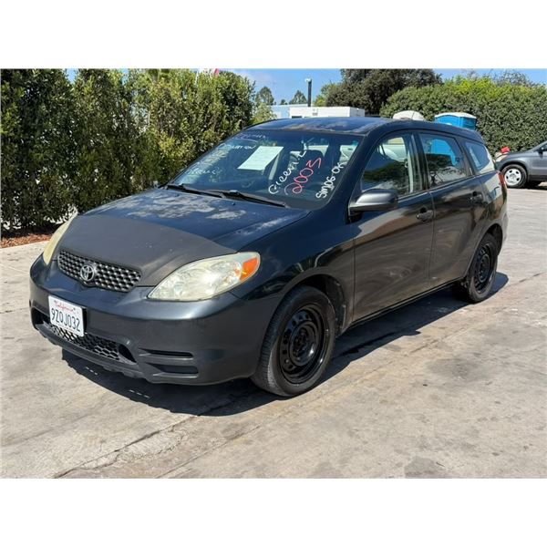 TOYT MATRIX 2003 T-DON - SMOG