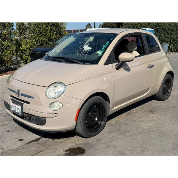 FIAT 500 2012 SALV T/DONATION
