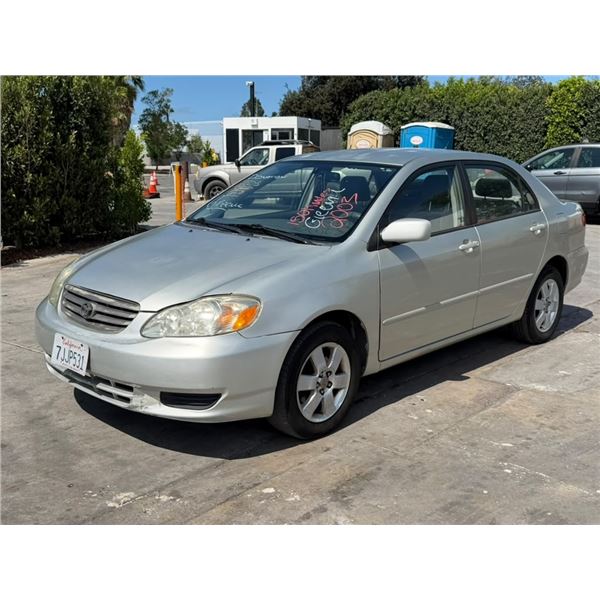 TOYT COROLLA  2003 APP DUP SALV-DON