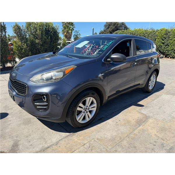 KIA SPORTAGE 2017 T-REPO-SMOG-2 DAYS