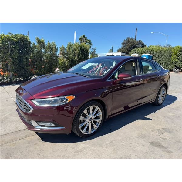 FORD  FUSION  2018 O/S-T SMOG-2 DAYS