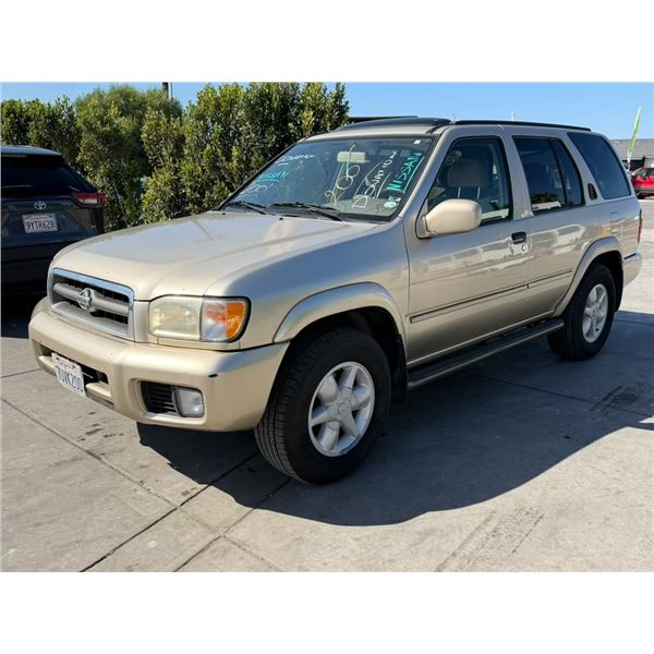 NISS PATHFINDER 2001 T-DONATION