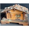 Image 6 : 6 Swiss Chalet Figurines, Carved Pipe, Coin Purse, Wallet, Textiles