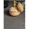 Image 2 : Glass and Decorative Vanity Items Including Perfume Atomizer and Candlesticks
