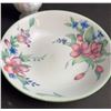 Image 3 : Floral China and Porcelain Tableware Including Teapot, Plates, Bowls, and Vases