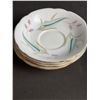 Image 8 : Floral China and Porcelain Tableware Including Teapot, Plates, Bowls, and Vases