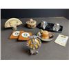 Image 2 : Collectibles Including AA Badge, Inkwell, Coasters, Trinket Box, Candle Holder