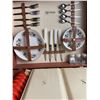 Image 2 : Siram England Picnic Set with Plates, Cutlery, Cups, Flasks, and Storage Boxes