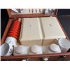 Image 3 : Siram England Picnic Set with Plates, Cutlery, Cups, Flasks, and Storage Boxes