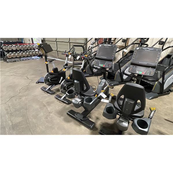 MATRIX R-PS PERFORMANCE RECUMBENT EXERCISE BIKE WITH WIFI COMPATIBILITY, USB INPUT, HEADPHONE