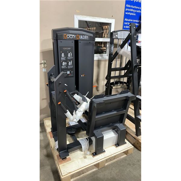 BOOTY BUILDER COMMERCIAL EXERCISE SELECTIONALIZED DEADLIFT MACHINE