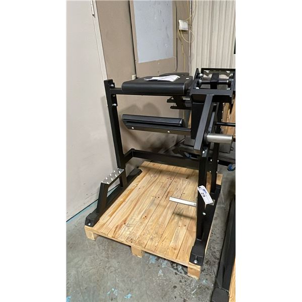 GYMLECO 61 REVERSE HYPER COMMERCIAL FREE WEIGHT POSTERIOR CHAIN FITNESS MACHINE