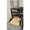 Image 1 : GYMLECO 61 REVERSE HYPER COMMERCIAL FREE WEIGHT POSTERIOR CHAIN FITNESS MACHINE