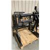 Image 2 : GYMLECO 61 REVERSE HYPER COMMERCIAL FREE WEIGHT POSTERIOR CHAIN FITNESS MACHINE