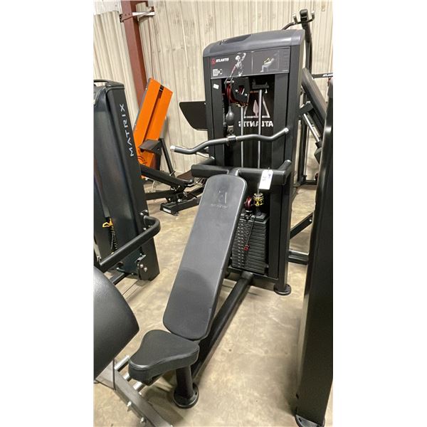 ATLANTIS STRENGTH T215 COMMERCIAL INCLINE TRICEPS PUSHDOWN MACHINE