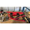 Image 2 : SHELF OF ASSORTED PULL DOWN HANDLES, BARS & COMMERCIAL EXERCISE ATTACHMENTS