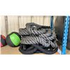 Image 2 : SHELF OF CONDITIONING ROPES, 2 YOGA BALLS & MEDICINE BALLS- ASSORTED WEIGHTS
