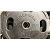 Image 5 : 10 AMERICAN BARBELL COMMERCIAL EXERCISE RUBBER OLYMPIC PLATES 2-45LB, 2-35LB, 2-25LB, 2-10LB & 2-5LB