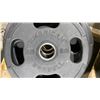 Image 3 : 8 AMERICAN BARBELL COMMERCIAL EXERCISE RUBBER OLYMPIC PLATES 2-45LB, 2-35LB, 2-25LB & 2-10LB