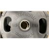 Image 3 : 8 AMERICAN BARBELL COMMERCIAL EXERCISE RUBBER OLYMPIC PLATES 2-35LB, 3-25LB & 3-10LB