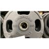 Image 2 : 8-25LB AMERICAN BARBELL COMMERCIAL EXERCISE RUBBER OLYMPIC PLATES