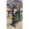 Image 2 : BLACK COMMERCIAL 5 TIER MEDICINE BALL/WEIGHT RACK- MEASURES APPROX 72"W X 40"D X 99"H