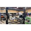 Image 4 : BLACK COMMERCIAL 5 TIER MEDICINE BALL/WEIGHT RACK- MEASURES APPROX 72"W X 40"D X 99"H