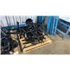 Image 1 : PALLET OF COMMERCIAL EXERCISE MACHINE STEEL FRAME PARTS