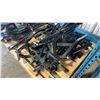 Image 4 : PALLET OF COMMERCIAL EXERCISE MACHINE STEEL FRAME PARTS