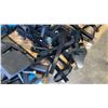 Image 2 : PALLET OF COMMERCIAL EXERCISE MACHINE STEEL FRAME PARTS