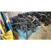 Image 2 : PALLET OF COMMERCIAL EXERCISE MACHINE STEEL FRAME PARTS
