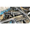 Image 3 : PALLET OF COMMERCIAL EXERCISE MACHINE STEEL FRAME PARTS