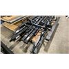 Image 2 : LARGE PALLET OF MATRIX GYM FLOORING PANELS & ASSORTED COMMERCIAL SMITH RACK PARTS