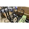 Image 2 : GROUP OF COMMERCIAL EXERCISE MACHINE STEEL FRAME & ASSORTED PARTS