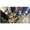Image 2 : GROUP OF COMMERCIAL EXERCISE MACHINE STEEL FRAME & ASSORTED PARTS
