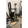 Image 1 : GROUP OF COMMERCIAL EXERCISE MACHINE STEEL FRAME & ASSORTED PARTS