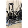Image 1 : GROUP OF COMMERCIAL EXERCISE MACHINE STEEL FRAME & ASSORTED PARTS