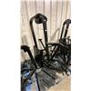 Image 4 : GROUP OF COMMERCIAL EXERCISE MACHINE STEEL FRAME & ASSORTED PARTS