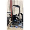 Image 1 : GROUP OF COMMERCIAL EXERCISE MACHINE STEEL FRAME & ASSORTED PARTS