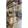 Image 2 : LARGE COMMERCIAL EXERCISE SQUAT RACK - *RACK ONLY, OTHER CONTENTS ON PALLET NOT INCLUDED*