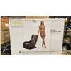 Image 1 : IRLMC DELUXE UPPER-BODY & LEG ICLASS BLACK / BROWN ELECTRIC MASSAGE CHAIR