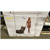 Image 1 : IRLMC DELUXE UPPER-BODY & LEG ICLASS BLACK / BROWN ELECTRIC MASSAGE CHAIR