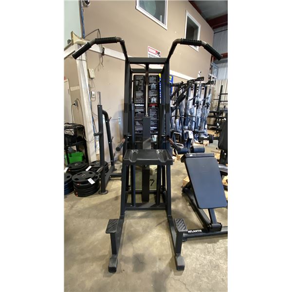 STAIRMASTER GRAVITRON 2000 COMMERCIAL WEIGHT ASSISTED CHIN DIP MACHINE